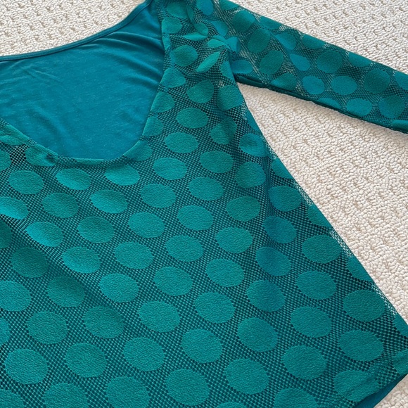 Zara Trafaluc Mesh Back Top NWOT - Picture 4 of 7